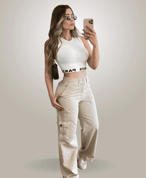 Calça Cargo - Curvas Perfeitas - Mais Vendido