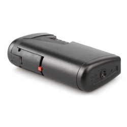 Isqueiro Maçarico Twin Jet Zengaz - Preto (2 Chamas)