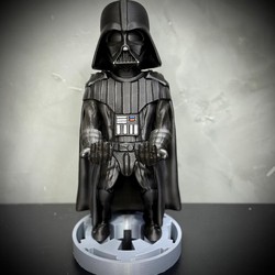 Suporte Premium Para Controle de Playstation e Xbox Darth Vader ( Star Wars) de luxo pintado a mão Pronta Entrega com chaveiro de brinde