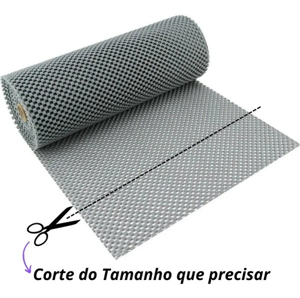 1 Rolo De 4,6mts Forro Gaveta Armário Emborrachado
