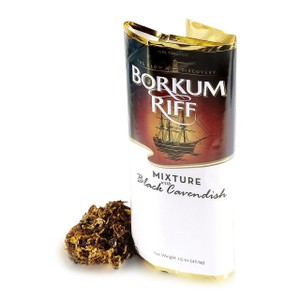 Fumo para Cachimbo Borkum Riff Black Cavendish - Pct (42,5g)