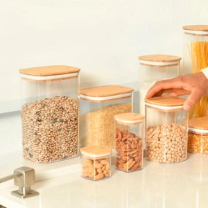 Pote hermético organizador retangular Ou 2,3L Linha Keep