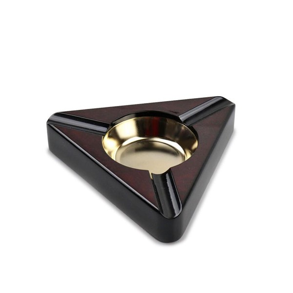 Cinzeiro para 3 Charutos de Madeira Burner