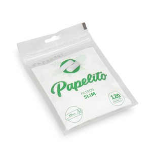 Filtro para Cigarro Papelito Slim 5,3mm (Pacote com 120)