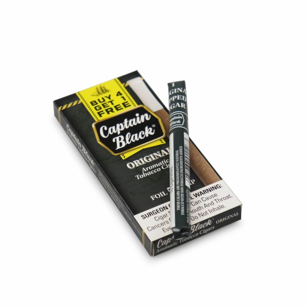Cigarrilha Captain Black Original - Pt (5)