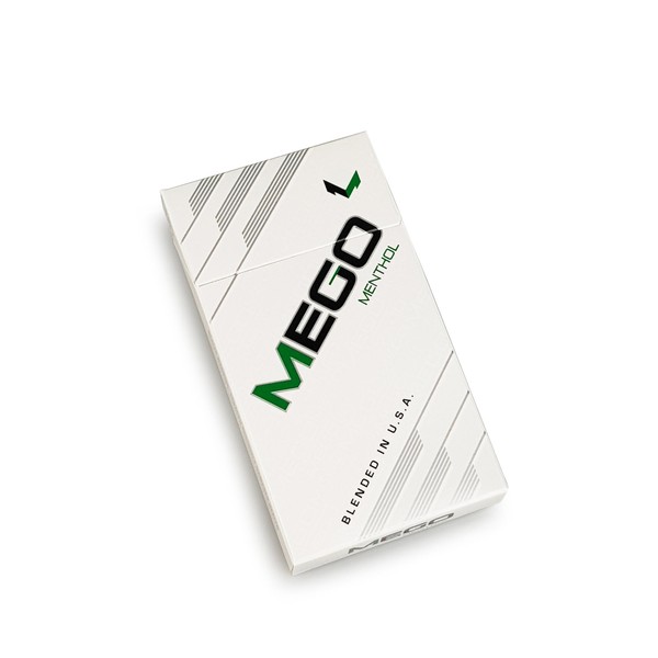 Cigarro Mego Super Slim Menta - Pacote com 10