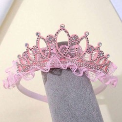Tiara Coroa Tecido - Princesa