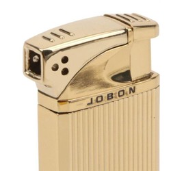 Isqueiro Jobon - Dourado Mod. 3 (Maçarico e Chama Normal)