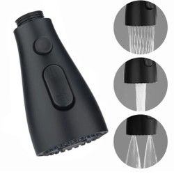 Bico pulverizador para torneira de cozinha, 3 modos, abs, economia de água, pia do banheiro, chuveiro, cabeça de spray para conexão de 1/2