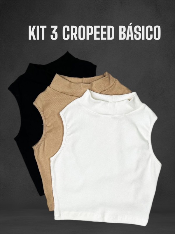  KIT 3 Regata Cropped Slim Comfort LEVE 3 PAGUE 2