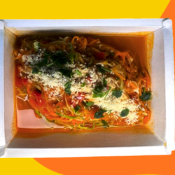 Espaguete de Abobrinha com Cenoura ao Molho Sugo-200Gr