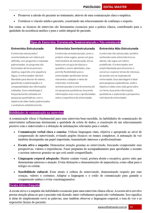 Combo Psicólogo - SESAU Alagoas