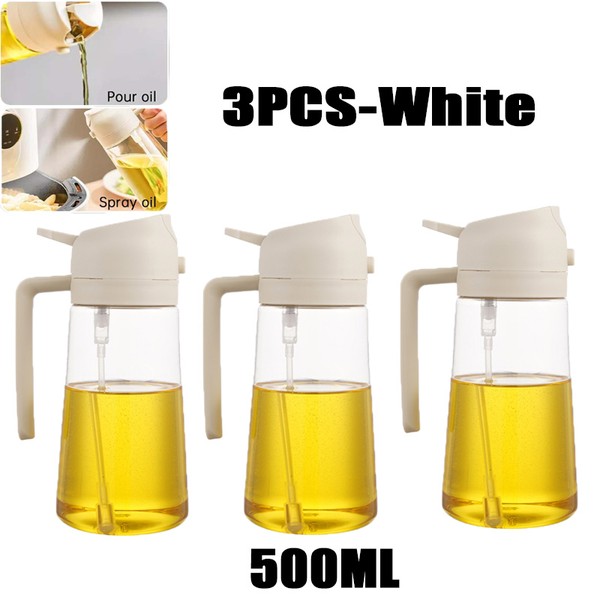 200/300/500ml garrafa de spray de óleo churrasco cozinhar pulverizador de azeite de plástico spray de óleo de cozimento garrafa vazia garrafa de vinagre ou escova de óleo