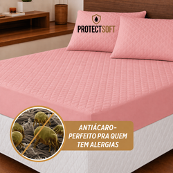 ProtectSoft™ – Pague 1, Leve 3 | Capa Impermeável Premium + 2 Fronhas [OFERTA LIMITADA 🔥]