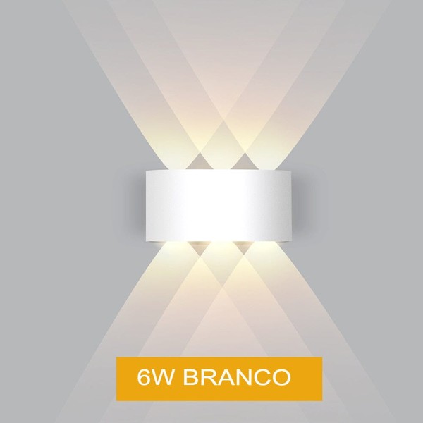 Arandela Externa de Parede em LED à Prova D'água