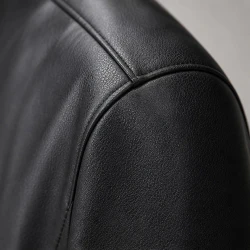 [LEVE 2 PAGUE 1] Jaqueta Masculina Vossler em Couro Legítimo Premium +BRINDES: Relógio, Cinto e Carteira