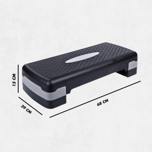 Kit de Ginástica com 2 Step Ajustáveis