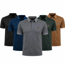 [LEVE 5 PAGUE 3] Camisa Masculina Belvior em Algodão e Elastano Premium (Visual Moderno!)