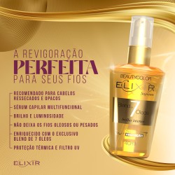 Oleo Capilar Beauty Color Elixir Supreme 40 ml Blend de 7 Oleos