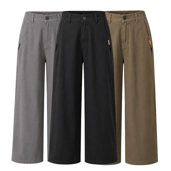 [Leve 3 Pague 2] Calça Feminina Santorini em Algodão e Seda Gelo (Moderna e Sofisticada!)