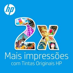 Refil de Tinta HP Amarelo - GT52