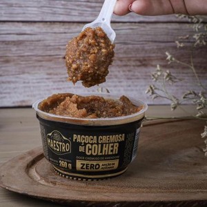 Paçoca Cremosa de Colher Zero Açúcar 260g