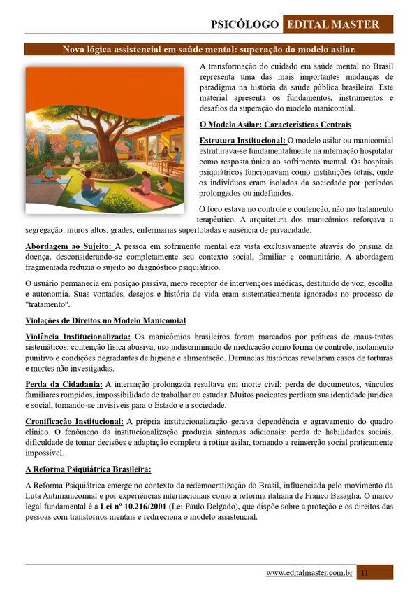Psicólogo - Ministério da Saúde