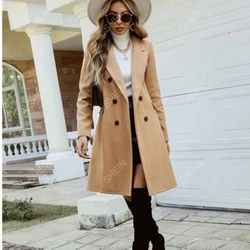 Sobretudo Feminino Elegante 