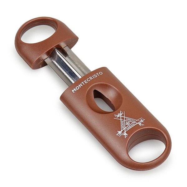Cortador de Charutos Montecristo V-Cut - Marrom