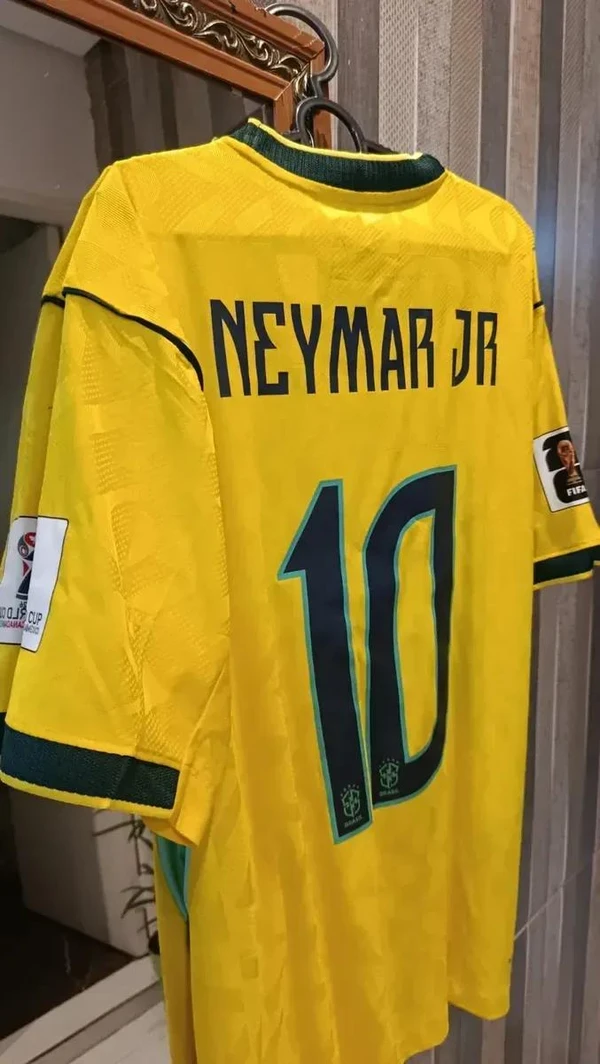 Camisa Brasil 2026 Neymar Jr. #10 Amarela Masculina – Lançamento Copa