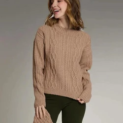 Blusa Trançada Varena De Inverno Velour