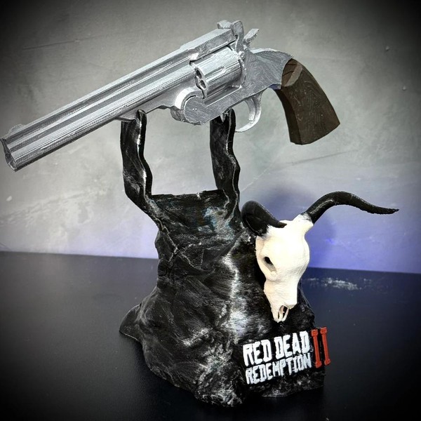  Suporte Premium Para Controle Ps5/ Ps4 e Xbox Red Dead Redemption 2 de luxo pintado a mão + CHAVEIRO DE BRINDE Pronta Entrega