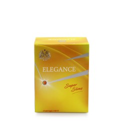 Cigarro Elegance Super Slims Mango Mint - Pacote com 10