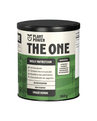 THE ONE - MAÇÃ VERDE - 360G - PLANT POWER