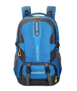 Mochila impermeável 50l bolsa de viagem de grande capacidade mochila de estudante