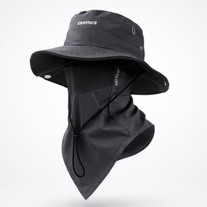 Chapéu Explorer UV40+ com Proteção Facial e de Pescoço