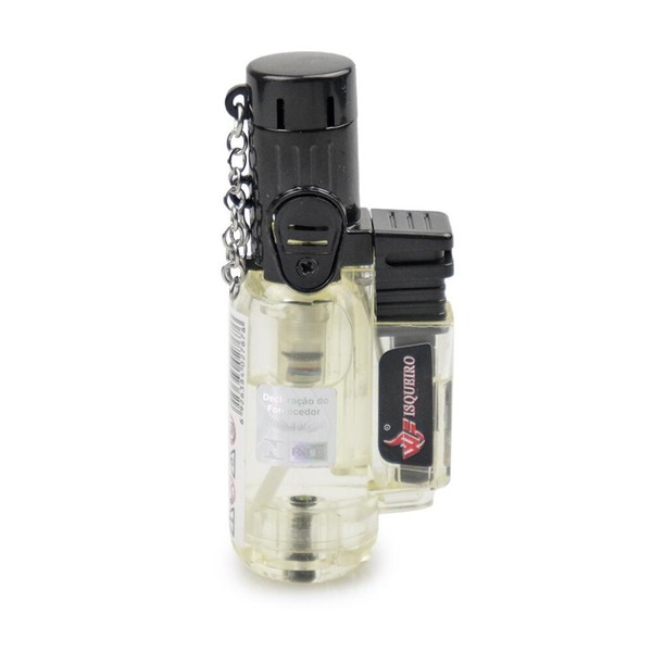 Isqueiro Maçarico WF 090T - Transparente (1 Chama)