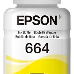Refil De Tinta Epson T664 Amarelo - T664420-AL