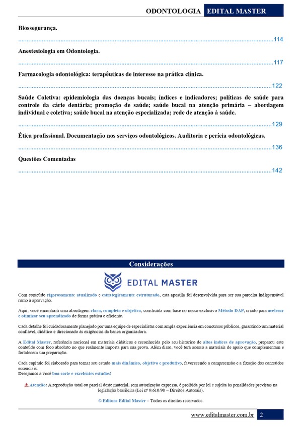 Odontólogo - Ministério da Saúde