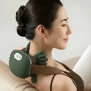 Massageador Elétrico 4D para Pescoço e Ombros com Aquecimento