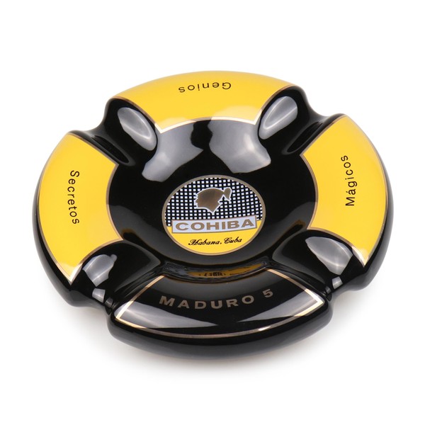 Cinzeiro para 4 Charutos Cohiba - Maduro Preto