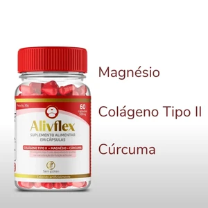 Alivflex - Kit com 2 Frascos de 60 Cápsulas
