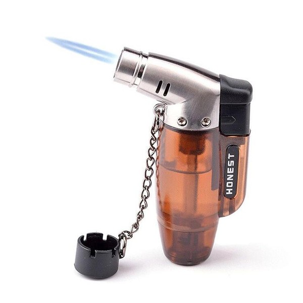 Isqueiro Maçarico Honest 261 - Marrom (1 Chama)