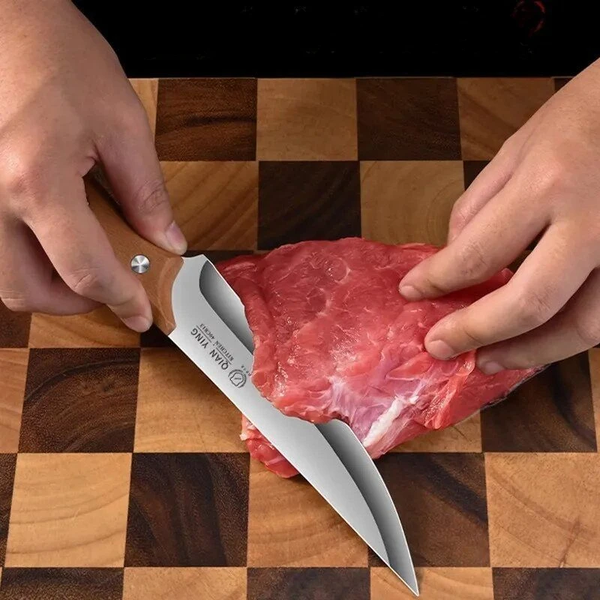 Faca de seleção de osso de aço inoxidável de alta qualidade, acessórios de cozinha, faca afiada especial de açougueiro para ovelhas, porcos e gado