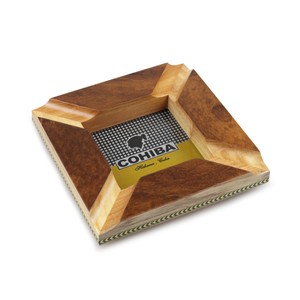 Cinzeiro para 4 Charutos de Madeira Quadrado - Cohiba