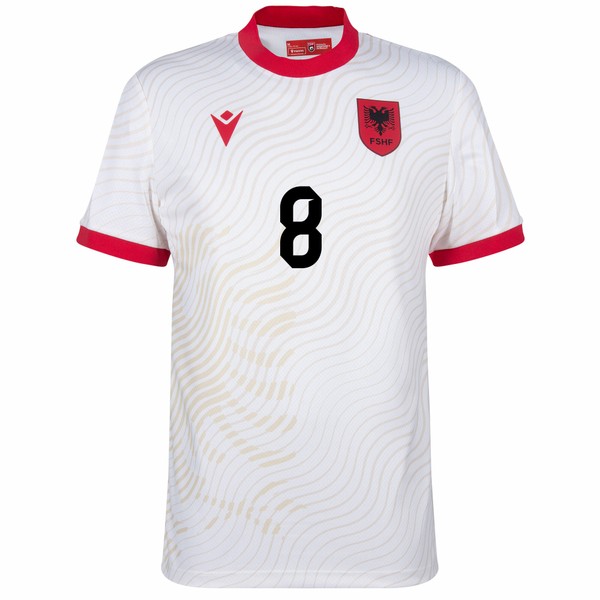 Camisa Seleção Albânia Away 2026/27 Asllani 8