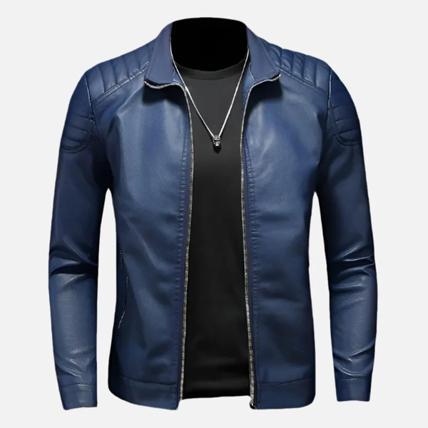 Jaqueta de Couro Masculina Velmark Matezzo