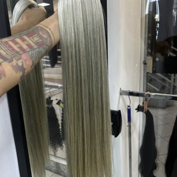 Cabelo Vietnamita Loiro Mesclado 65cm - 100gr