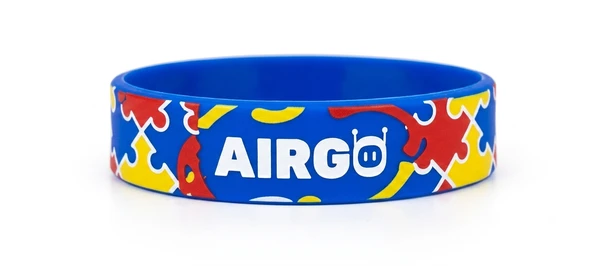 Pulseira de Identificação OKERX Kids TEA - Segurança para Crianças com Autismo