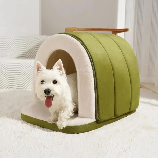 [ÚLTIMAS UNIDADES] Cama Ortopédica Caverna - Escadinha Pet + Pelúcia de BRINDE